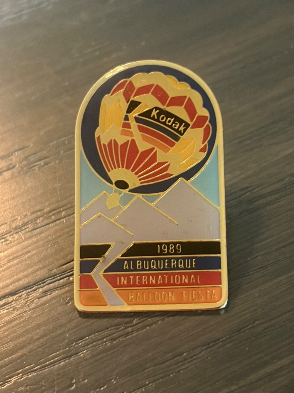 1989 Albuquerque Balloon Fiesta Pin